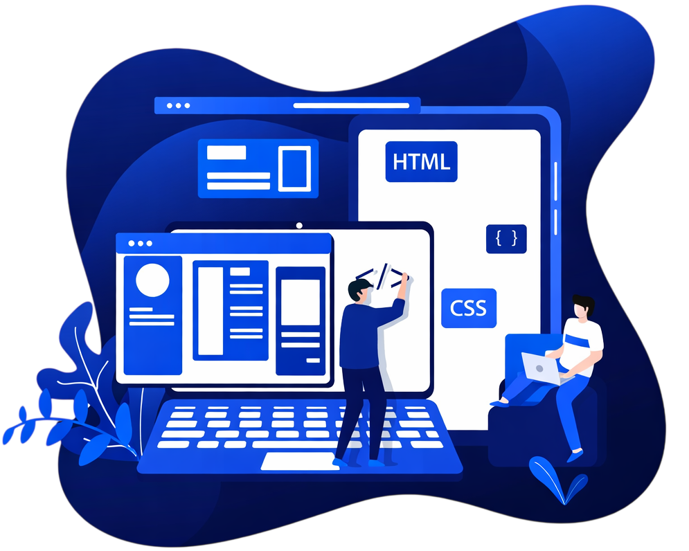 Web Development Illustration